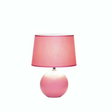 Faire- Zingz Home Table Lamp Pink Round Base Table Lamp